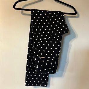 Cute polkadot jeans.